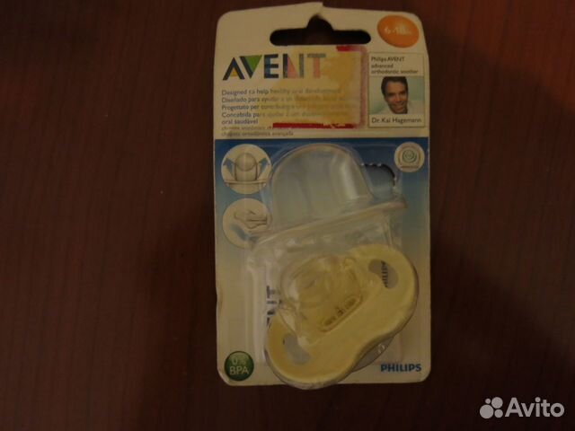 Пустышка avent 6 18