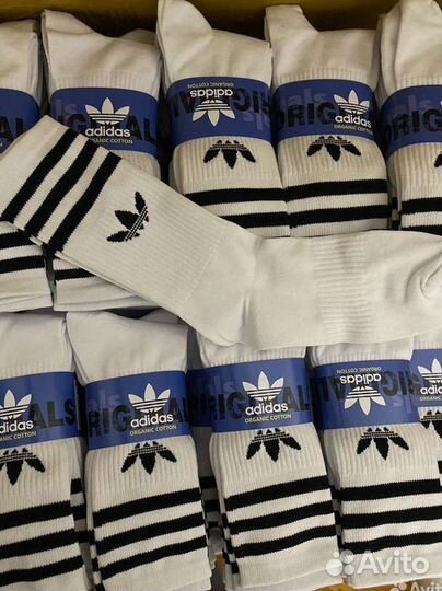 Носки adidas высокие 10 пар