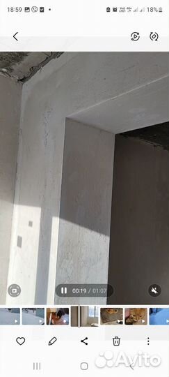 Шпаклёвка стен.Штукатурка. Ремонт квартир