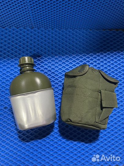 Фляжка армейская+котелок