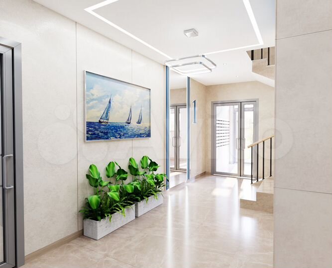 2-к. квартира, 52,5 м², 1/9 эт.