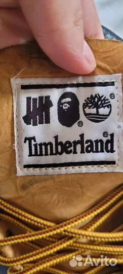 Ботинки Timberland x Bape x Undefeated