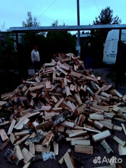 Дрова Березовые в наличии в Выборге