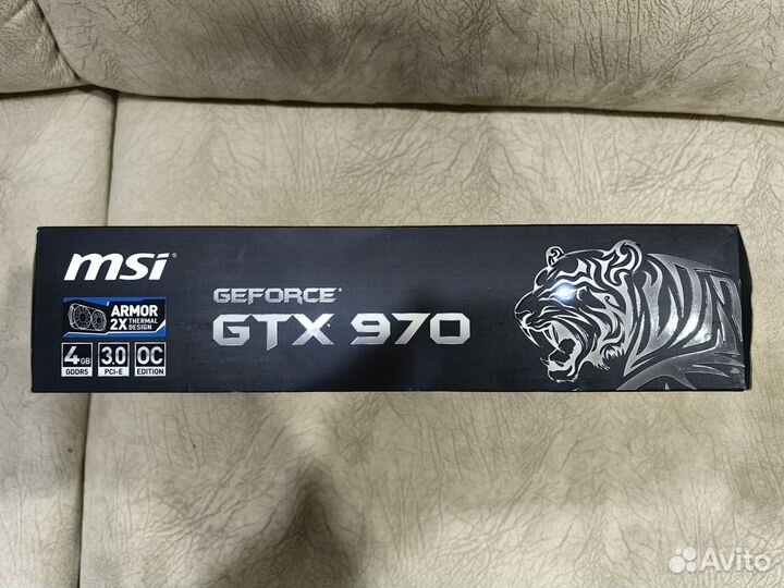 Видеокарта MSI GTX 970