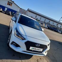 Hyundai Solaris 1.6 AT, 2018, 33 200 км, с пробегом, цена 1 450 000 руб.