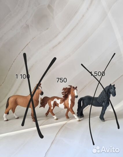 Лошади schleich collecta bullyland