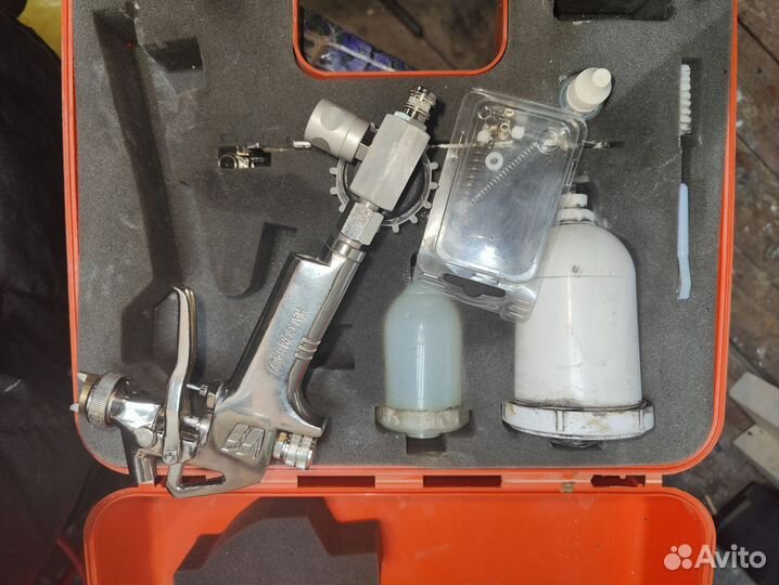 Краскопульт-аэрограф Walcom STM hvlp 1.0