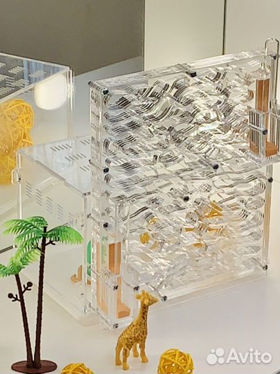 Муравьиная ферма Прозрачная Вертикальная Большая