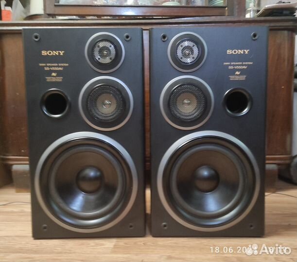 Акустические колонки sony ss-v550av