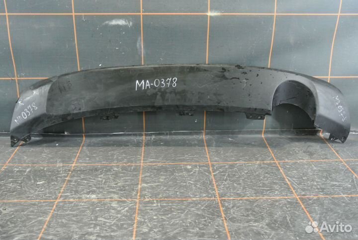 Спойлер бампера заднего - Kia Ceed 2