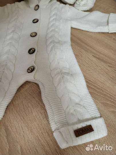 Вязаный комбинезон Tomas 56 62
