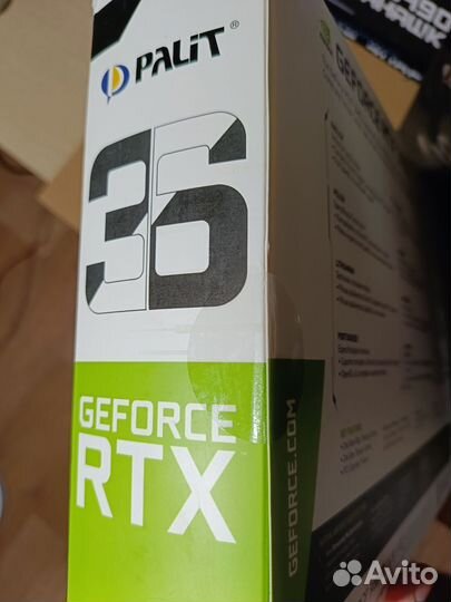Видеокарта Новая 12Gb nvidia RTX 3060 гарантия
