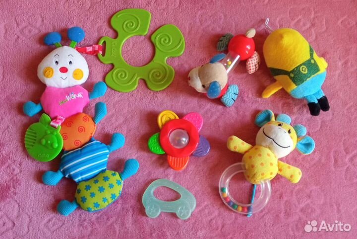 Игрушки от 0 до 1 года пакеты