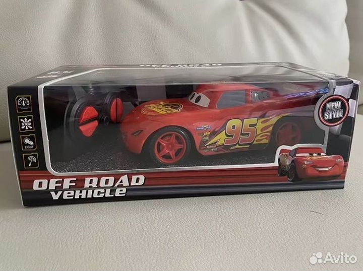 Молния Маквин машинка на радиоуправлении