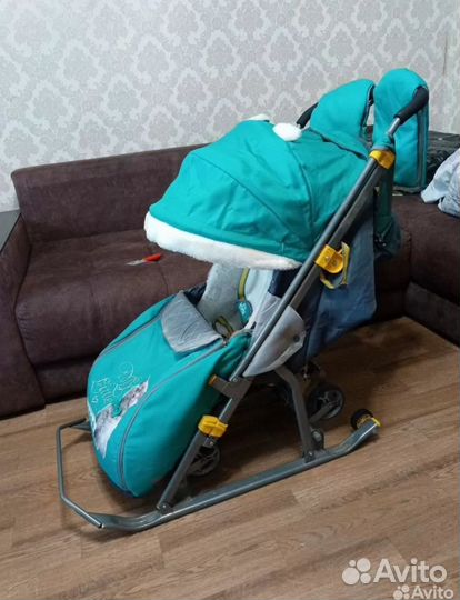 Коляска санки