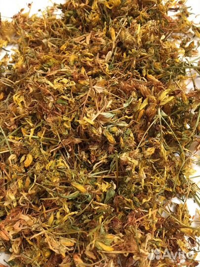 Нитки для вязания, зверобой