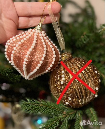 Шарики на елку и ангелочки