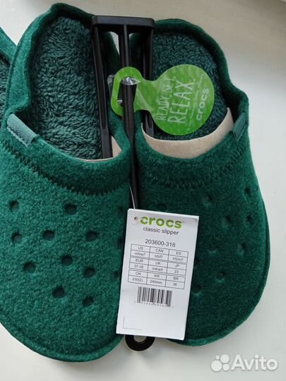 Домашние тапочки Crocs 36 и 37 размеры