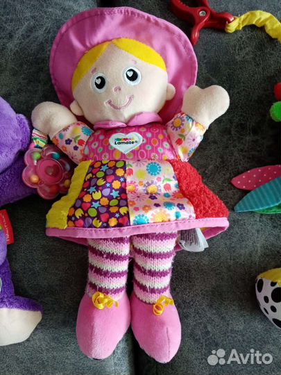 Игрушки для малышей fisher price, lamaze