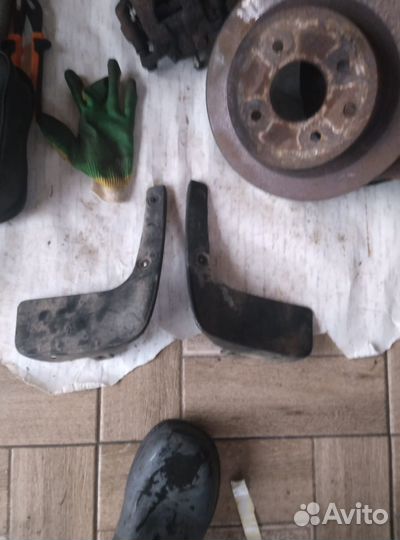 Брызговики задние Nissan tiida