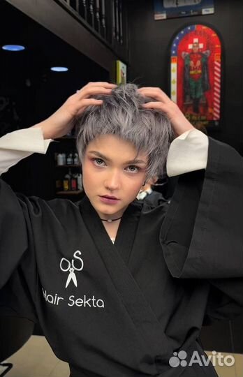 Модель из цветного в тотал блонд бесплатно