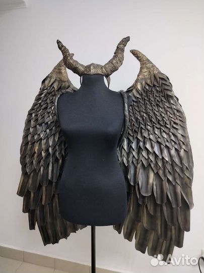 Крылья,рога,посох Малефисенты