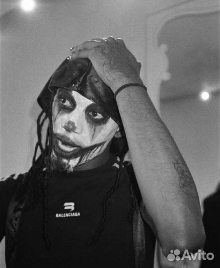 Дюраг как у Playboi Carti (бандана на голову)