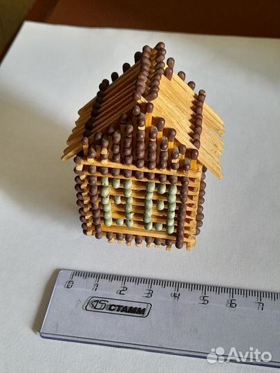 Спичечный домик СССР и календарь настенный свиток