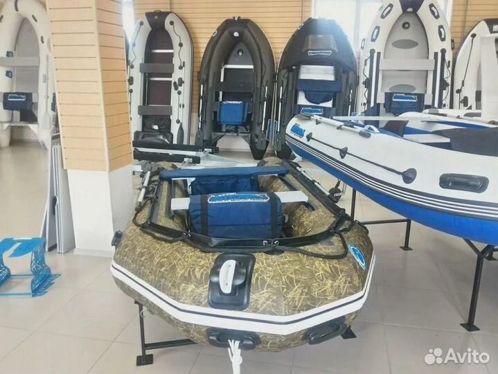Лодка пвх Stormline Heavy Duty Air Light 340 камуфляж