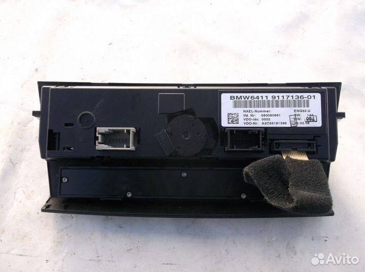 Блок управления климатконтроля BMW 3 серия E90/E91