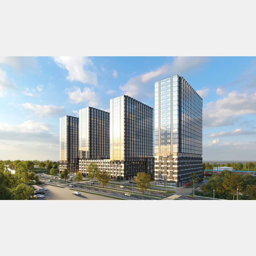 1-к. апартаменты, 51,1 м², 13/23 эт.