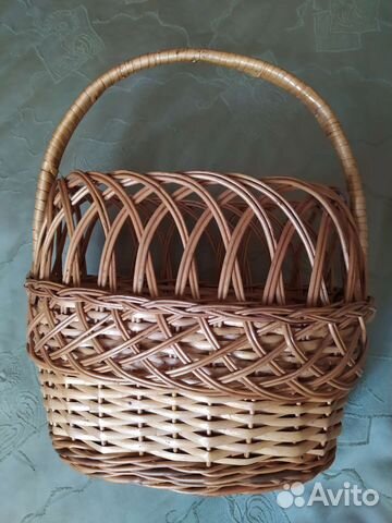 Корзина из лозы