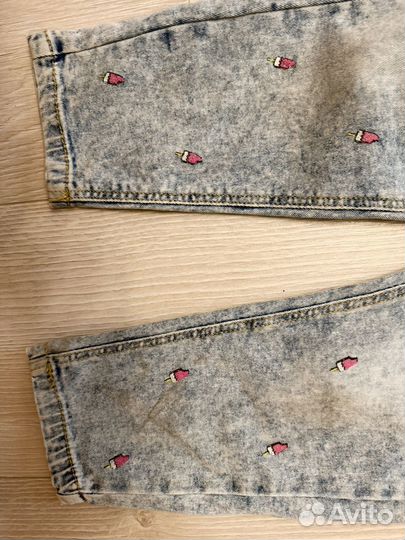 Джинсы для девочки futurino, 104