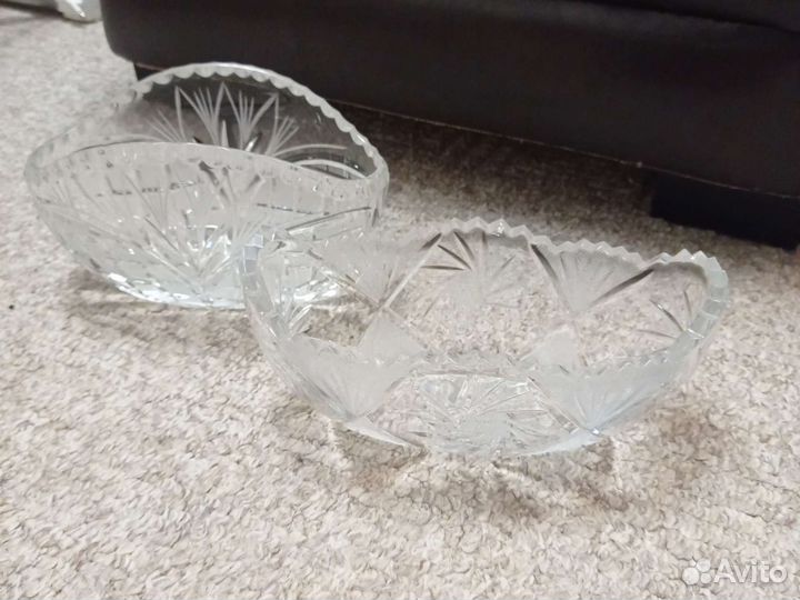 Хрустальная ваза