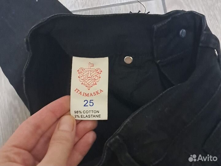 Новые чёрные Джинсы itaimaska, 25 размер
