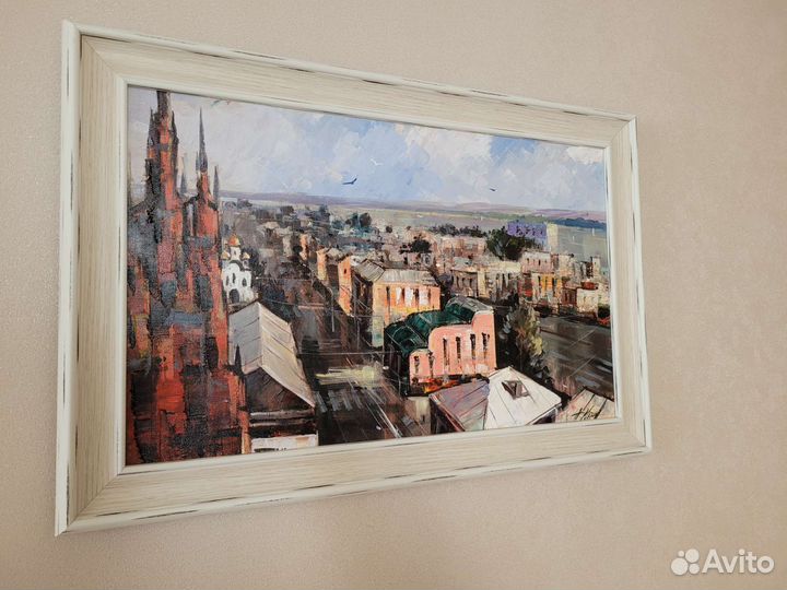 Картина. Масло холст. Старая Самара