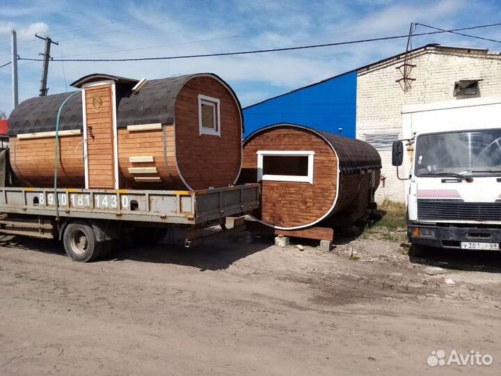 Баня бочка 5м