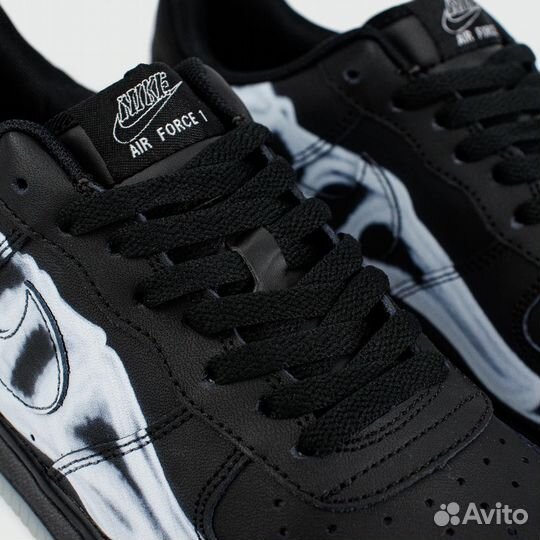 Кроссовки Nike Air Force 1 Low Skeleton Black