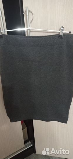 Юбка плотный трикотаж
