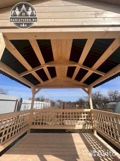 Беседка под ключ