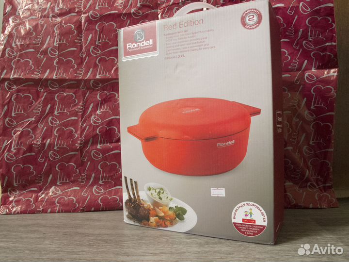 Сотейник, кастрюля Red Edition Rondell