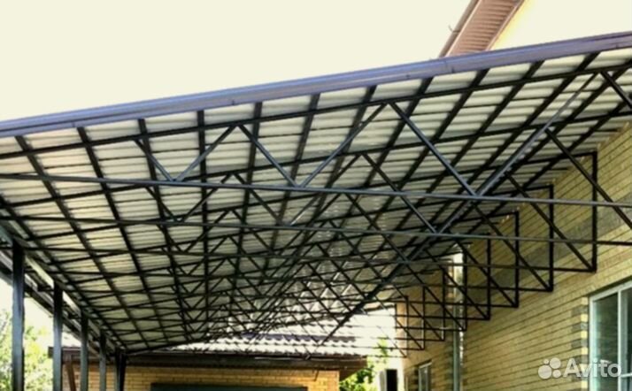 Навес своими руками