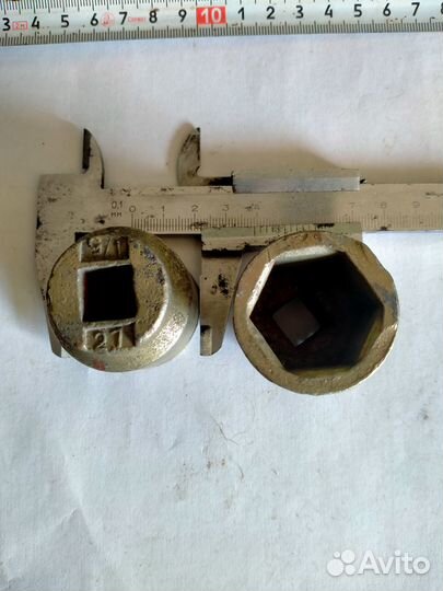 Головка торцовая ударная 6-гранная 27 мм СССР