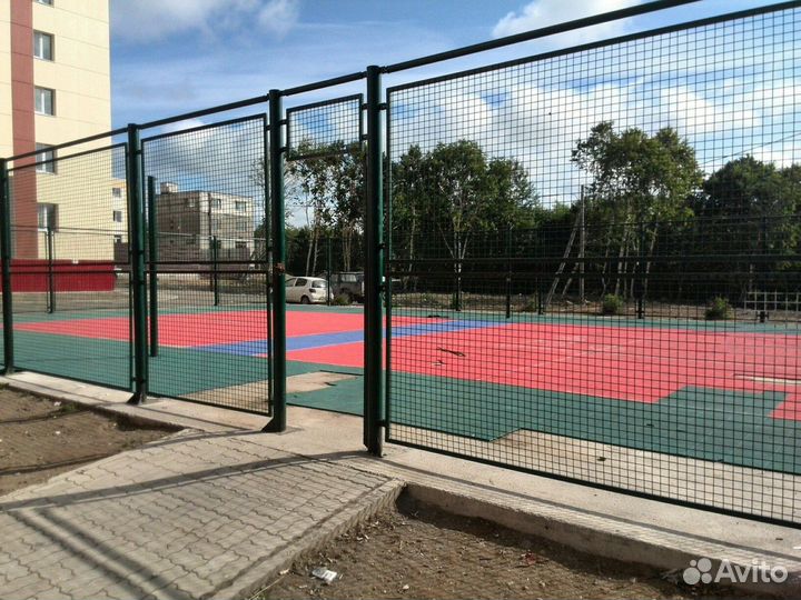 3D сетка гиттер для забора