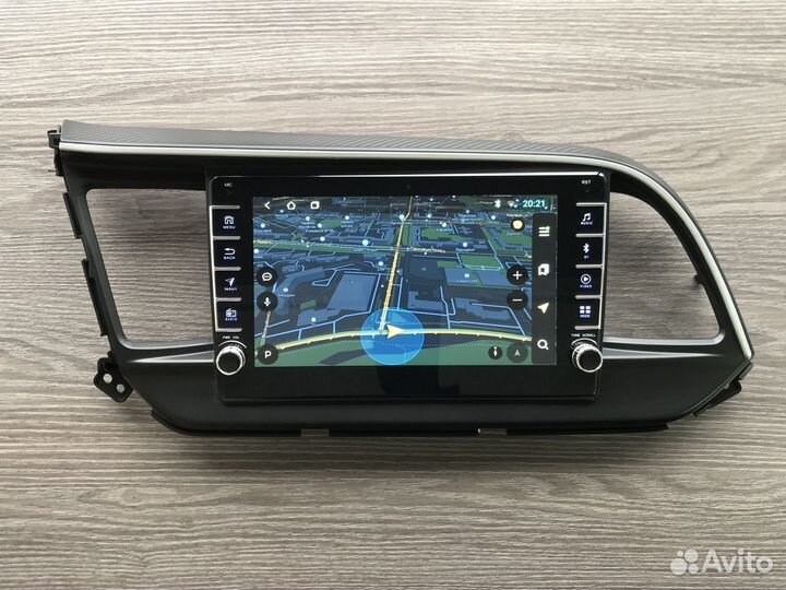 Магнитола Hyundai Elantra + физические кнопки