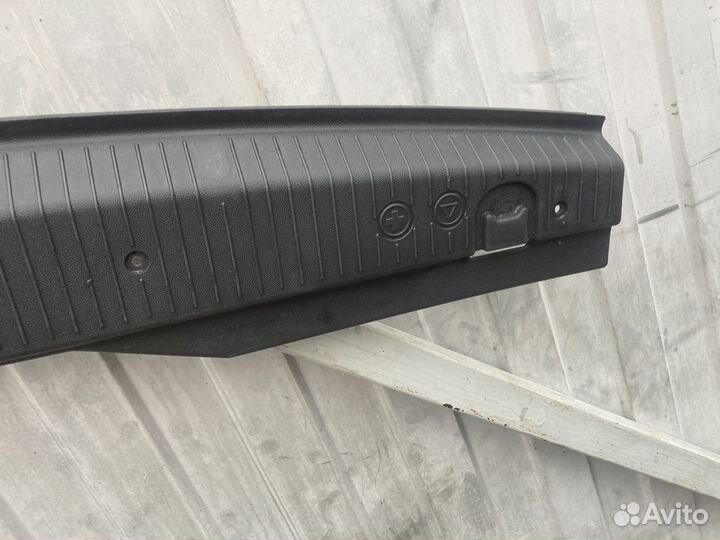 Накладка задней панели opel meriva a