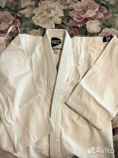 Кимоно взрослое для дзюдо Green Hill Club