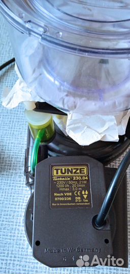 Скиммер пенник Tunze 230/04 - 1200 л/ч. Новый