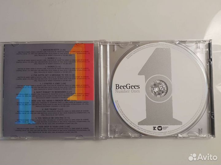 Bee Gees, Number Ones, CD, License