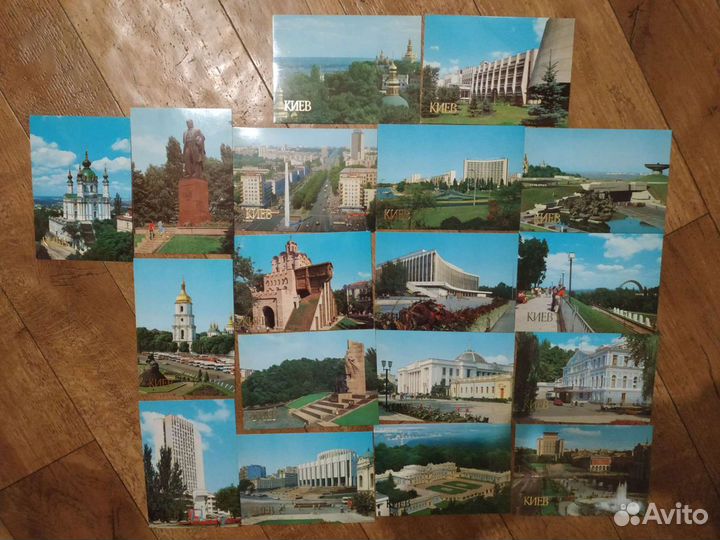 Винтажные открытки СССР Киев Украина
